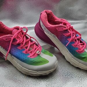 Merrell Women's Gradient Sneakers - Pink, Green, Blue Trail Running